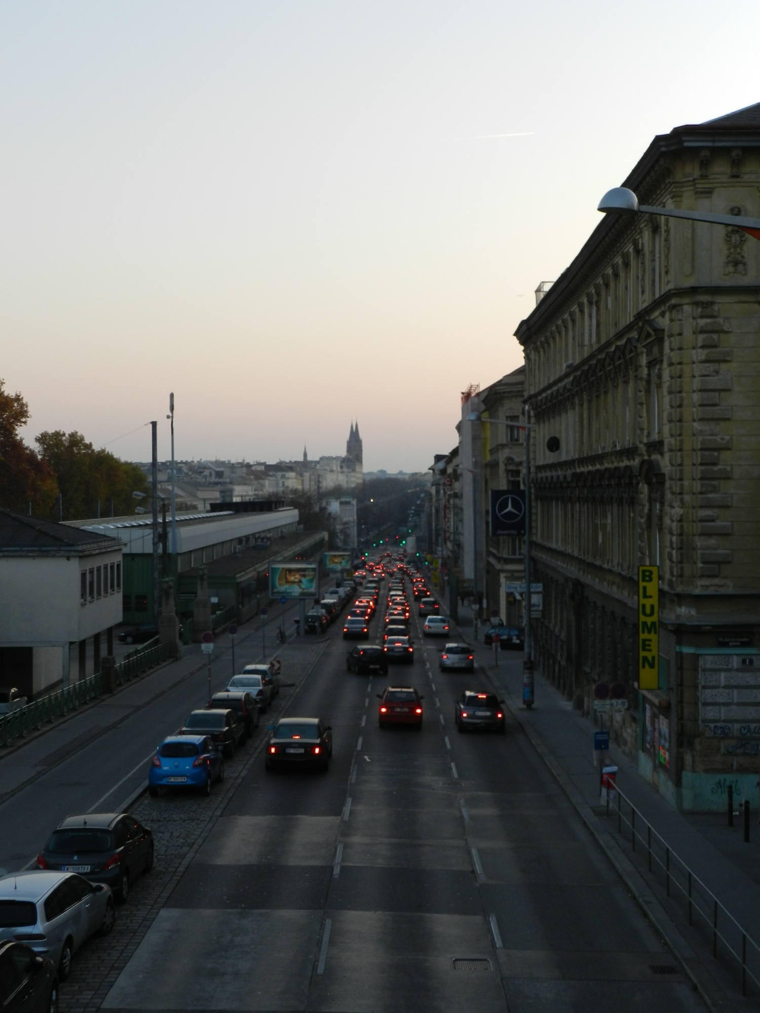 Blick auf den Gürtel