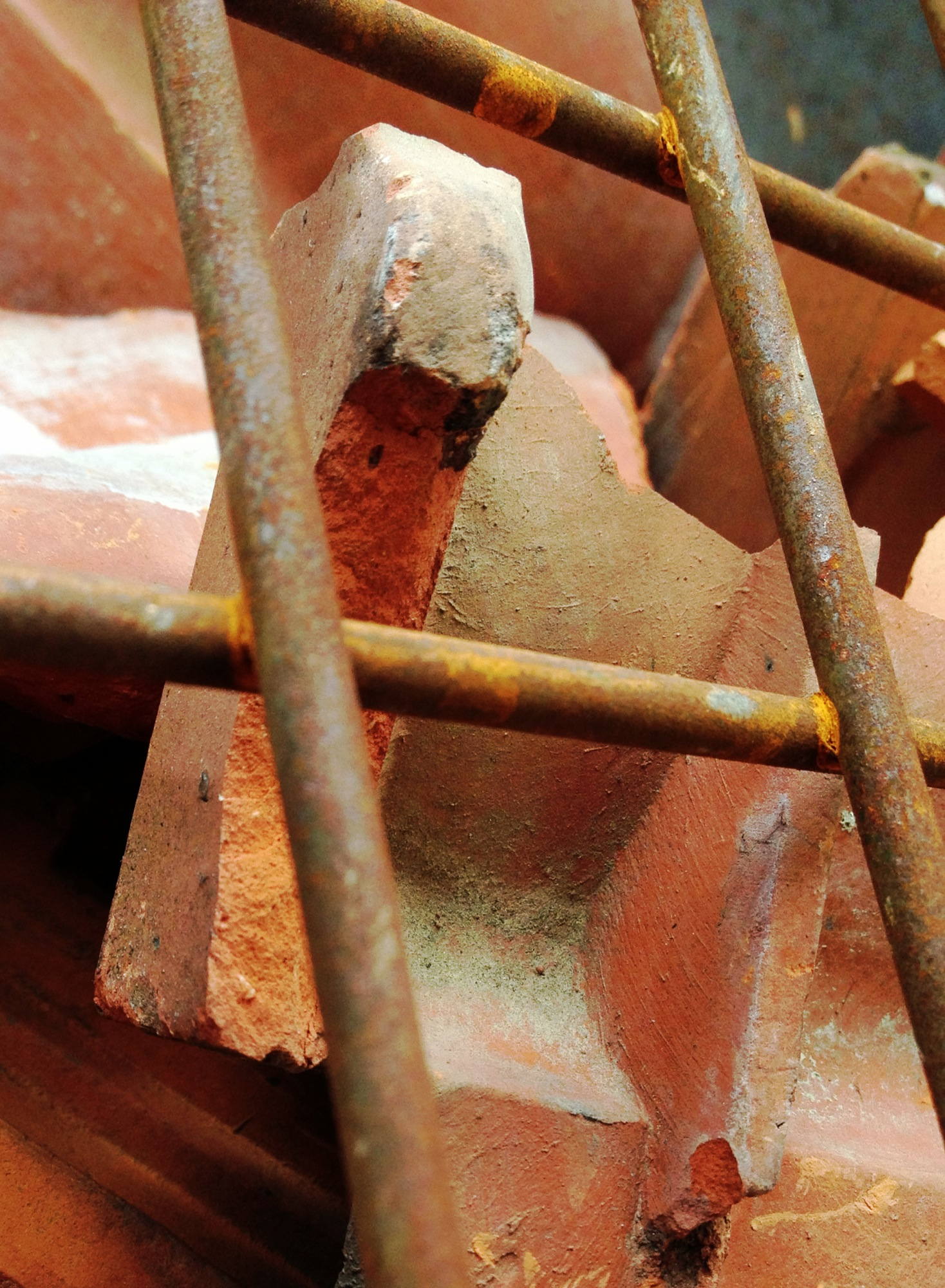 Ziegeldetail aus dem Fastenzeitprojekt