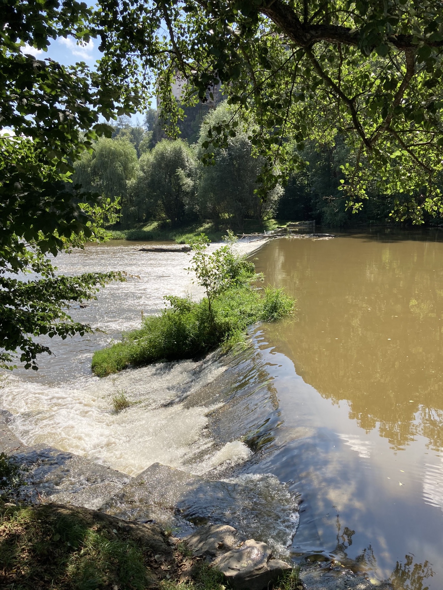 Zusammenfluss der böhmischen und mährischen Thaya